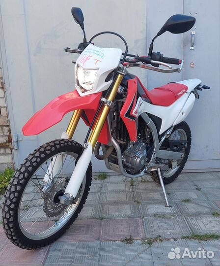 Мотоцикл honda CRF 2012