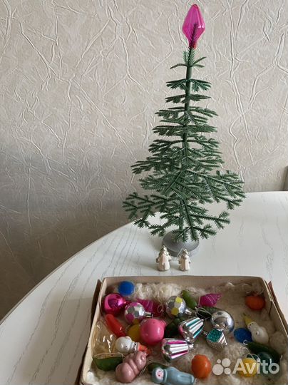 Елочные игрушки СССР 