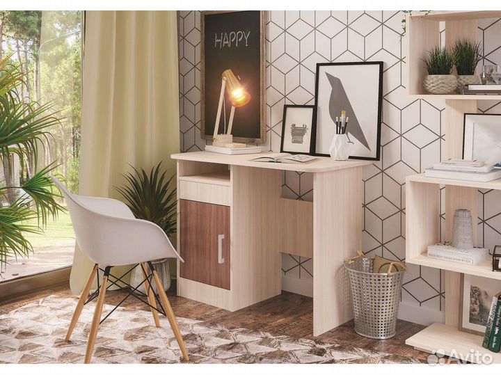 Стол 4 ясень шимо темный/ясень шимо светлый