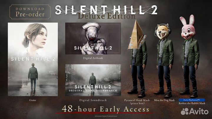 Аренда Игры на PS5 Silent Hill 2 Deluxe Edition