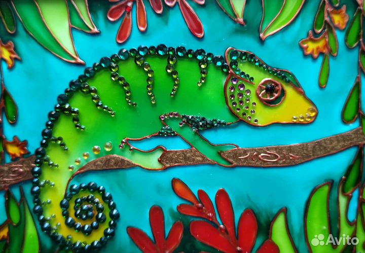 Картина витражная 