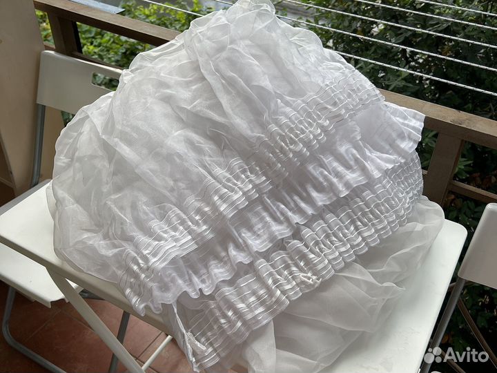Тюль шириной 4 метра примерно