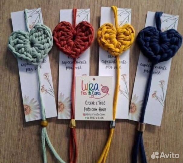 Закладки для книг ручной работы