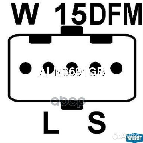 Генератор ALM3691GB Krauf