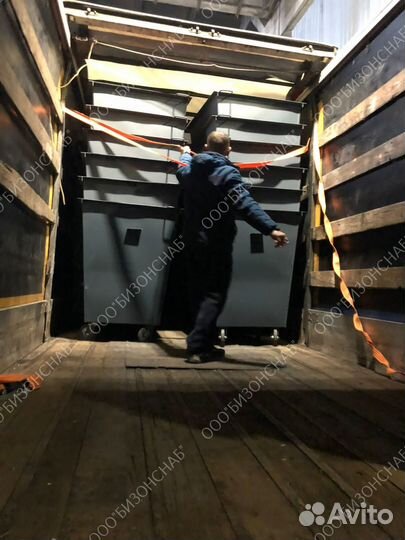 Контейнер с колёсами 0,75 м3 Арт 6676