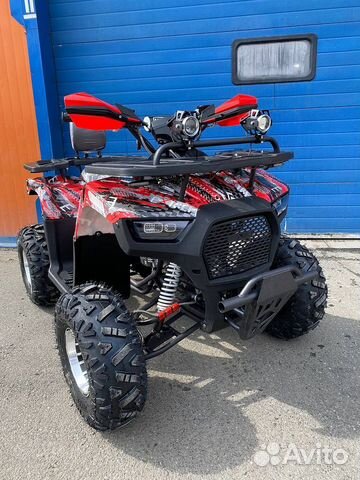 Квадроцикл hunter 150 красный