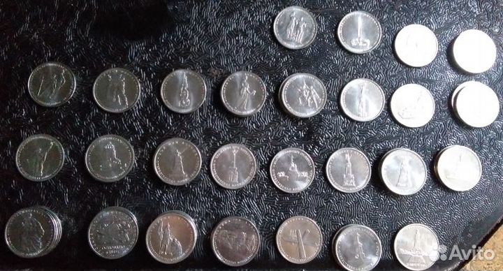 5-рублевые памятные монеты 2012-2016 год