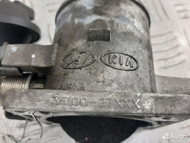 Заслонка дроссельная Kia Sportage 2005