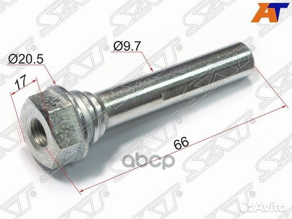 Направляющая суппорта FR mitsubishi pajero/mont