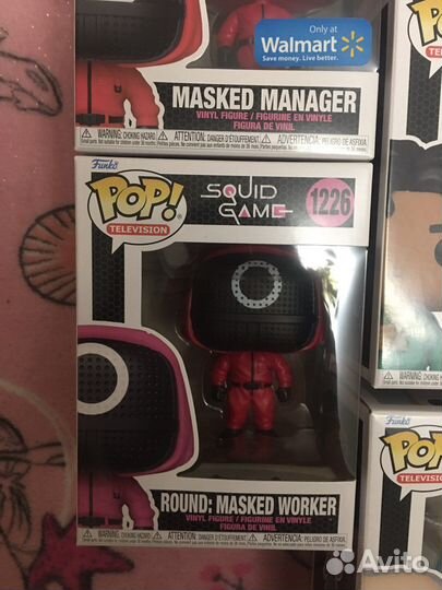 Колекция Фигурок Funko pop «Игра в кальмара»