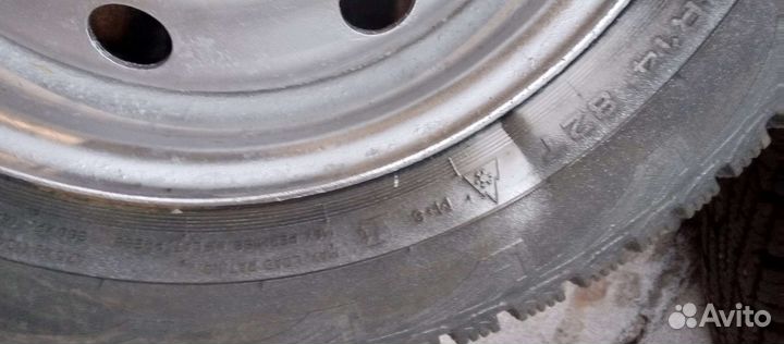 Зимняя резина r14 с дисками