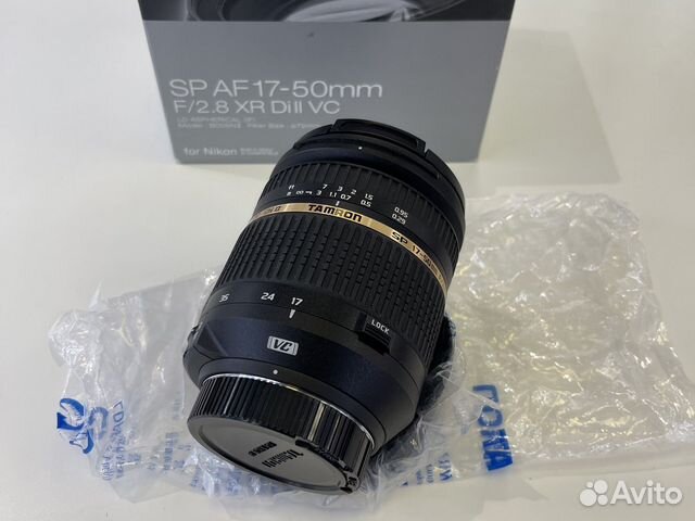 Tamron sp af 17 50mm f2 8 VC nikon новый