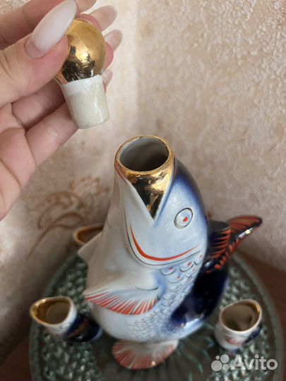 Сервиз рыбки СССР