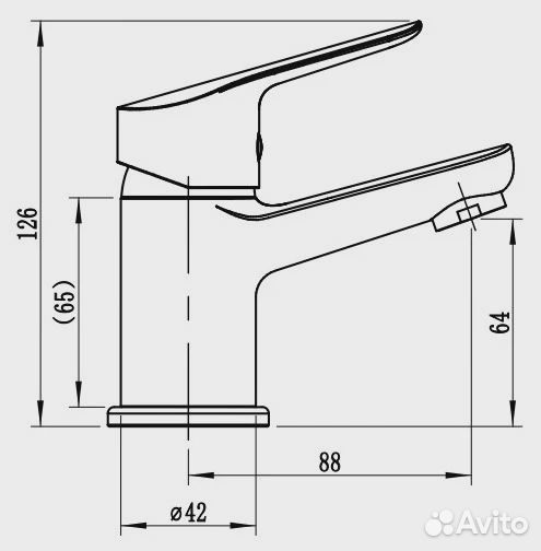 Смеситель для раковины Spring SG26