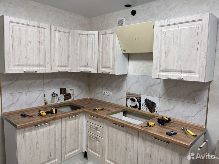 Сборка установка корпусной мебели, кухни