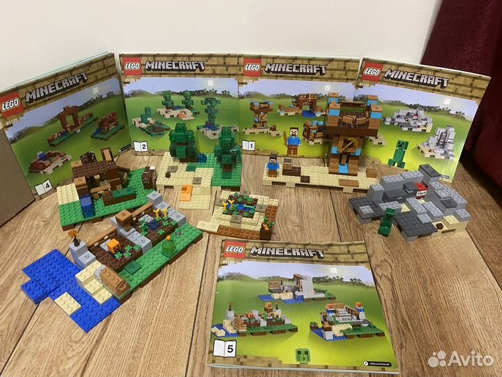 Лего майнкрафт 21135 верстак 2.0