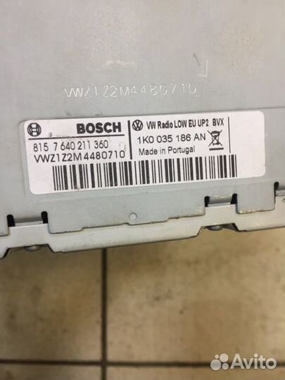 Магнитола Volkswagen Jetta 6