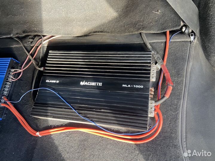 Сабуфер и усилитель