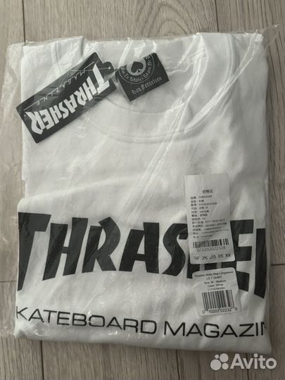 Лонгсливы Thrasher Новые Оригинал