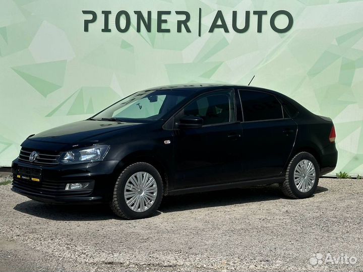 Volkswagen Polo 1.6 AT, 2016, 95 132 км