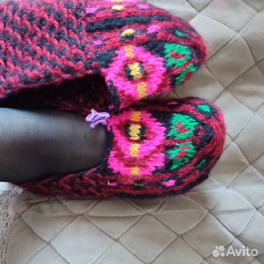 Носки вязаные ручной работы женские