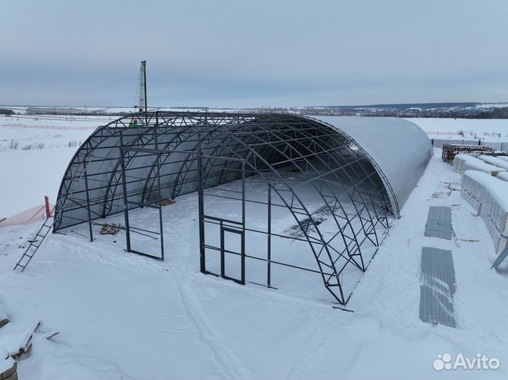 Ангар 24х30м. / Ангар под Производство