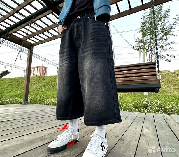 Шорты джинсовые широкие jaded london type y2k