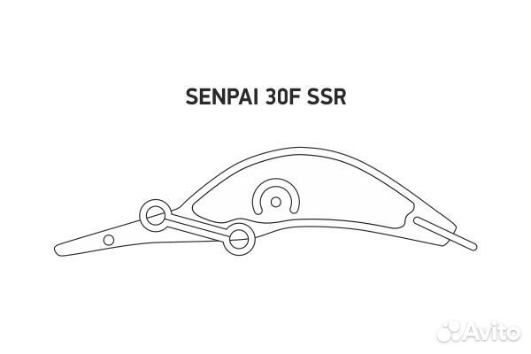 Воблер LureMax senpai 30F SSR-113 1,8г