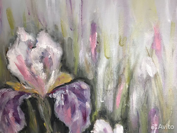 Кпртина маслом на холсте на картоне 40х50см