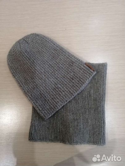Комплект женский шапка и шарф