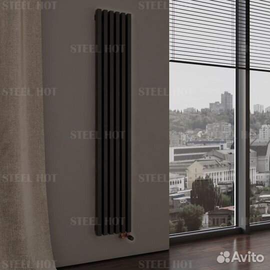 Дизайнерский радиатор отопления Steel