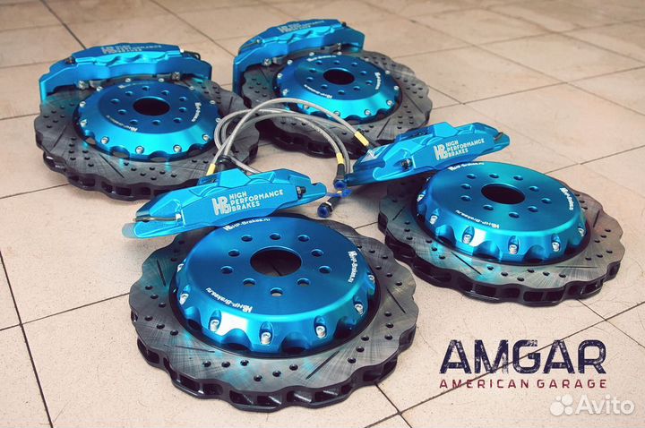 Тормозная система Subaru Impreza 356 мм 6pot