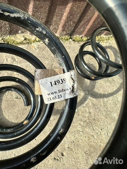 Пружины передние