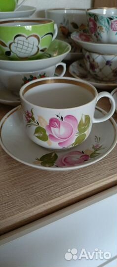 Чайная пара лфз СССР гигант чайная пара