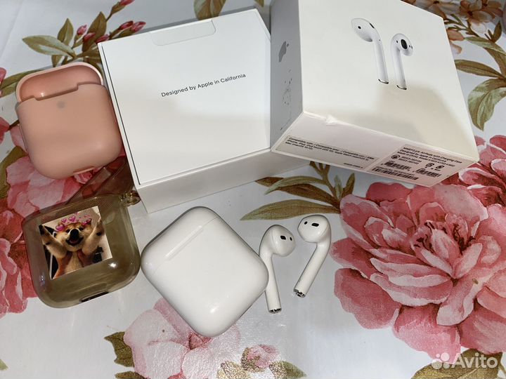 Apple aipods 1 поколение, наушники оригинал