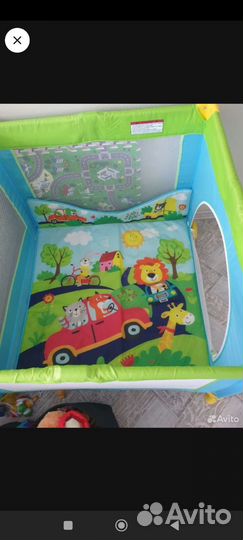 Манеж детский складной 90 на 90