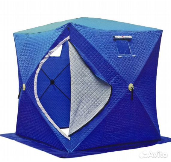 Палатка зимняя утепленная куб-6 240-240см(новая)