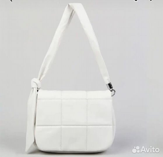Сумка белая женская