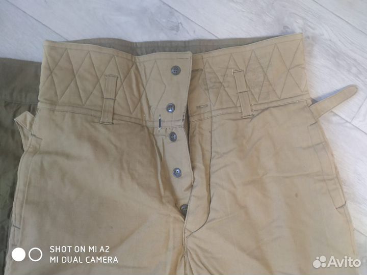 Брюки ватные