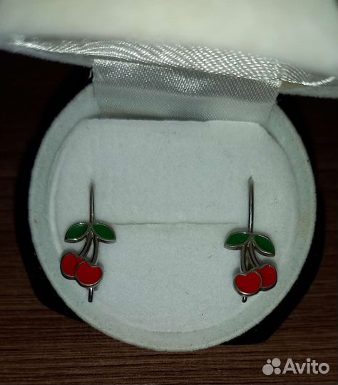Серебряные серьги