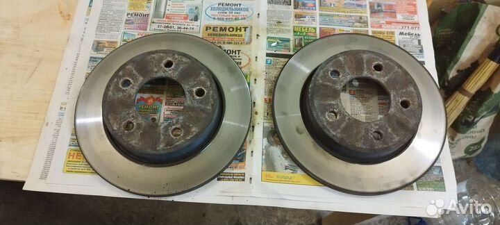 Тормозные диски задние mazda 3 1.6