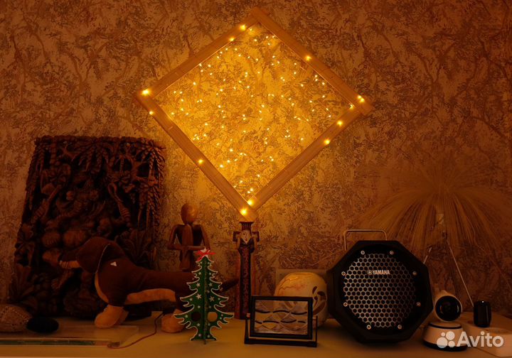 Оригинальный светильник, ночник, световая картина