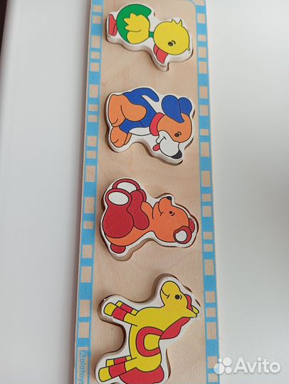 Деревянные пазлы развивающие игрушки