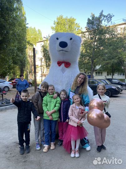 Белый мишка поздравление на праздник