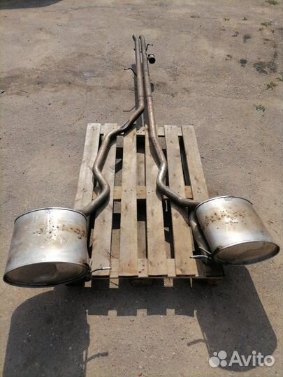 Выхлопная трасса Bmw X5 E53 SVA M57N 2005