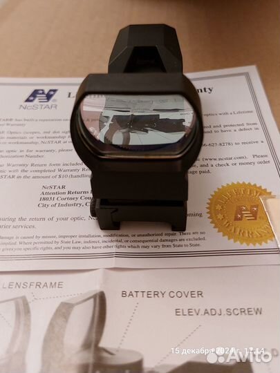 Коллиматорный прицел ncstar D4RGB на 12 калибр