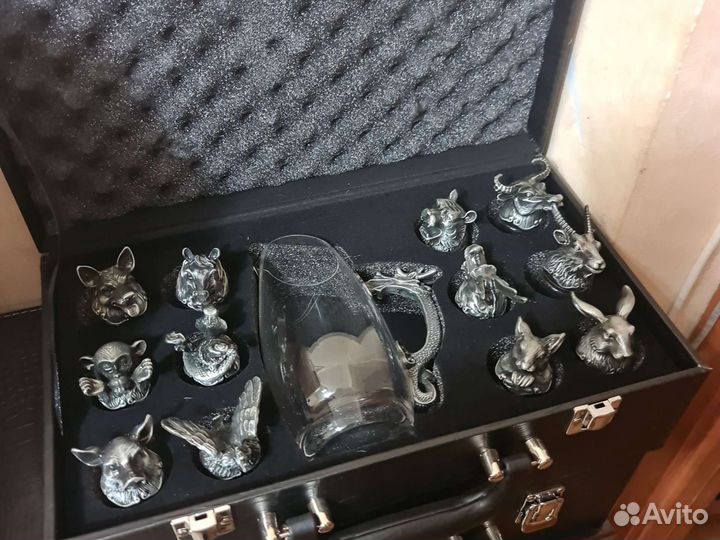 Подарочный набор. Рюмки - перевёртыши