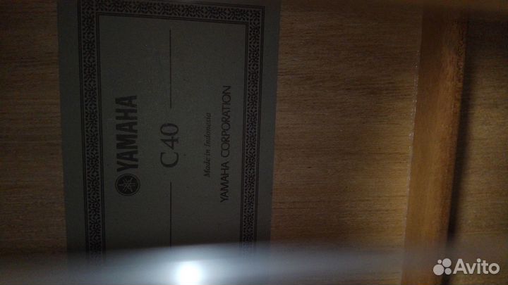 Гитара yamaha C40