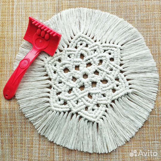 Салфетка макраме