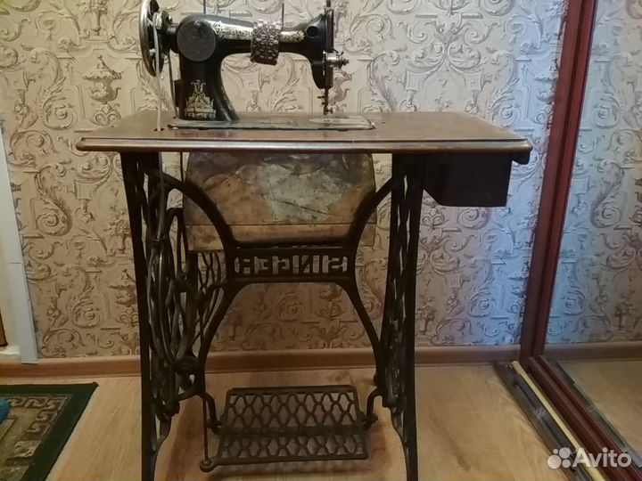 Ножная швейная машинка Зингер 1914 г в